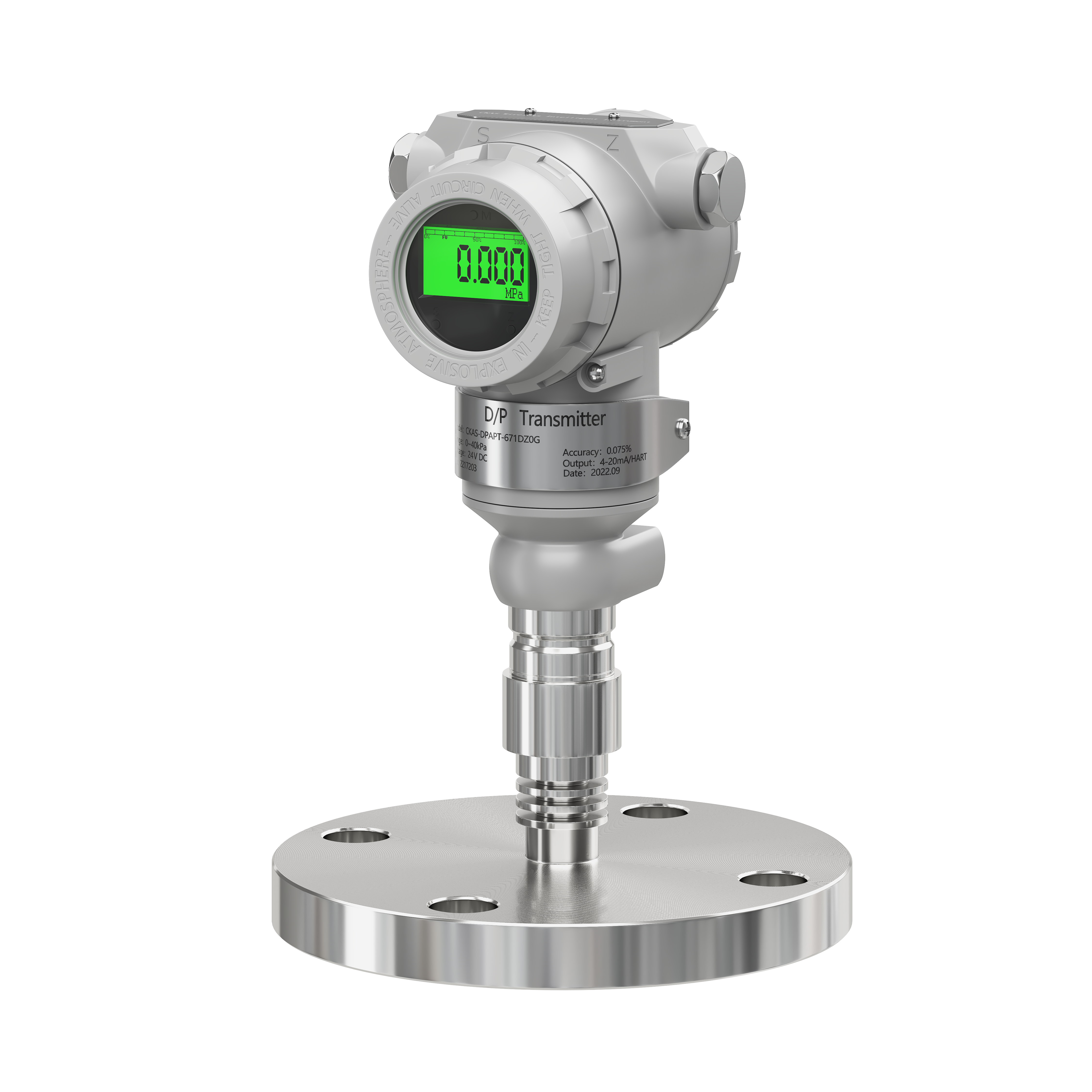 CKAS-8102PTEx Flameproof Pressure Transmitter