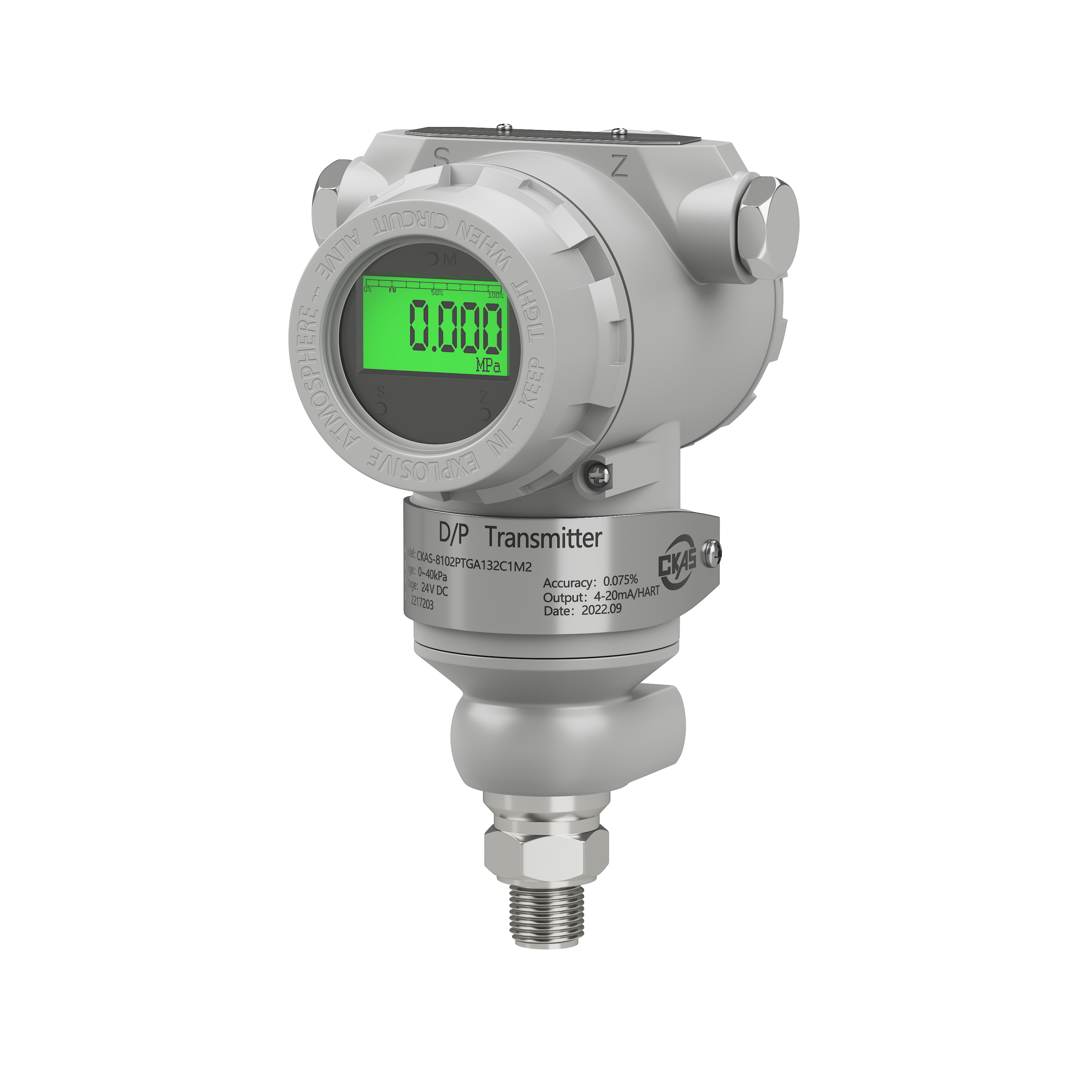 CKAS-8102PT series pressure transmitter